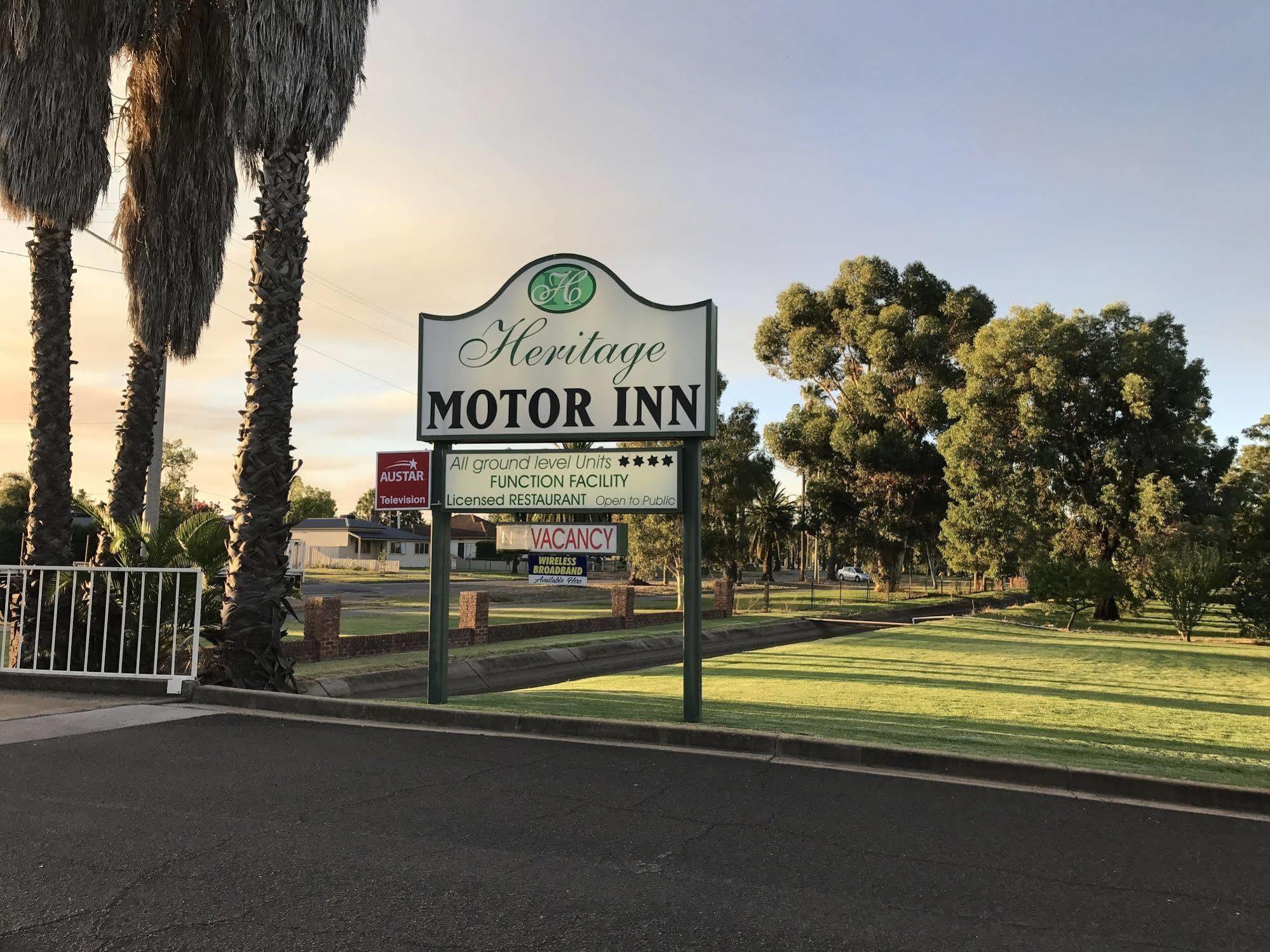 Leeton Heritage Motor Inn Dış mekan fotoğraf